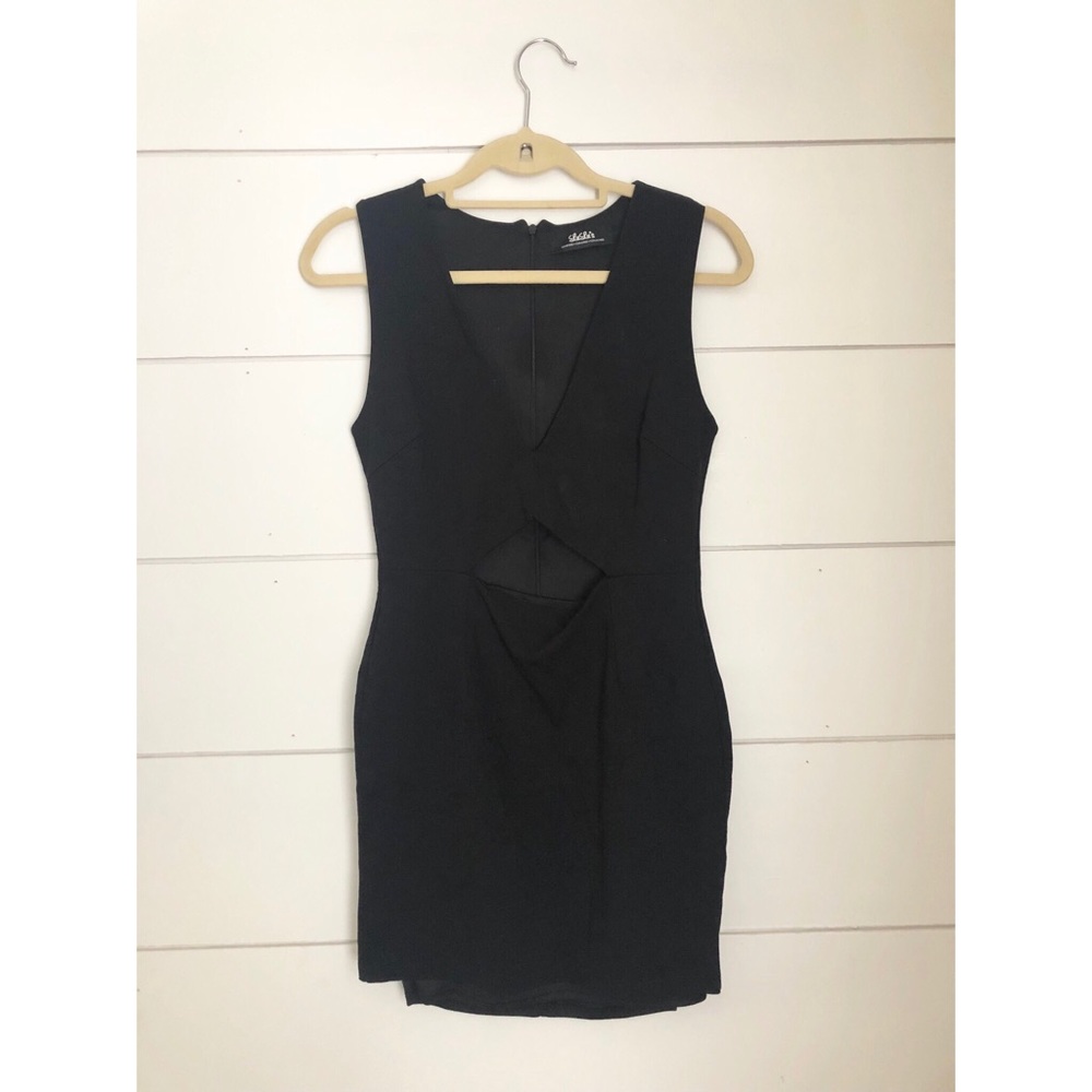 Lulu’s Black Cutout Dress